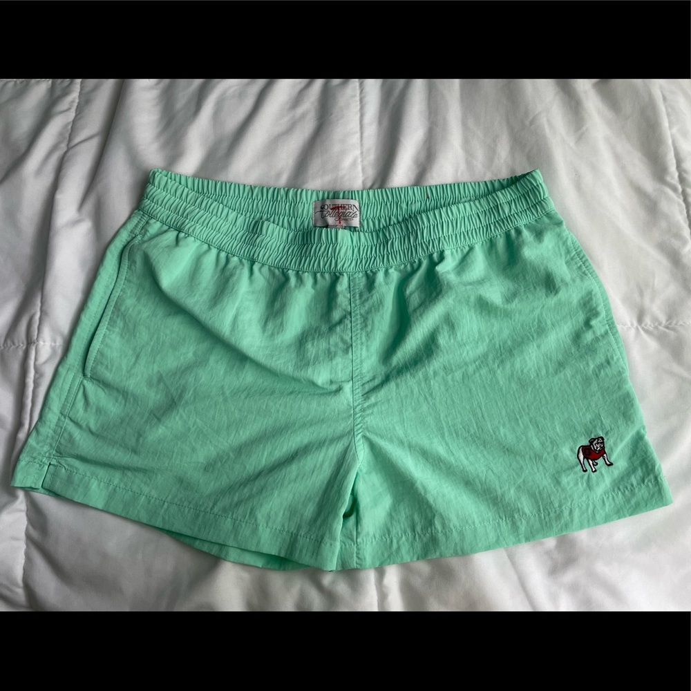 UGA Southern Collegiate Mint Green Shorts